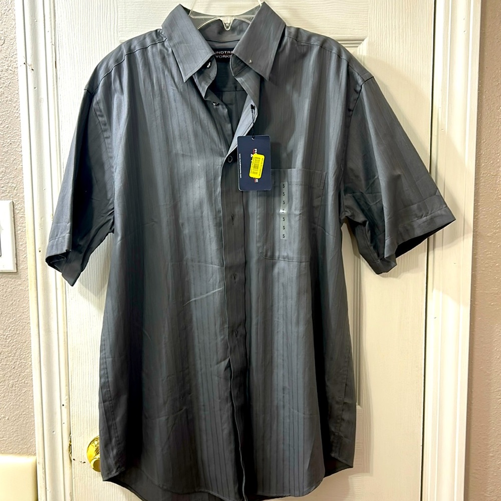 Roundtree & Yorke formal button up short sleeve